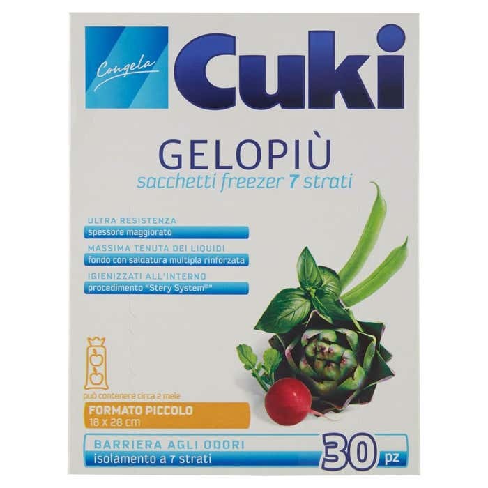 CUKI SACCHETTO GELO PICCOLO 30 PEZZI